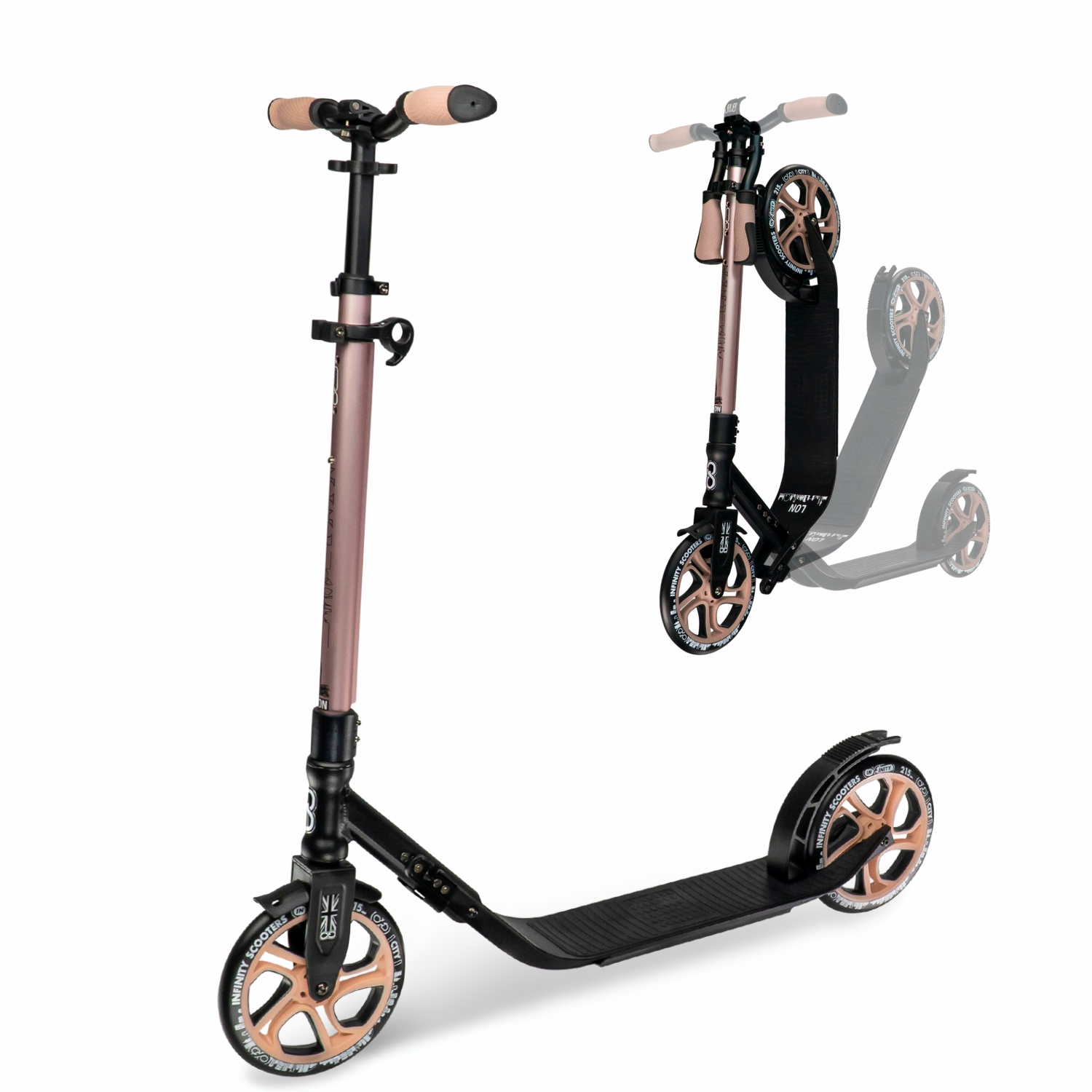 Crazy Skates London (LON) Foldable Kick Scooter - Great scooters for teens an...